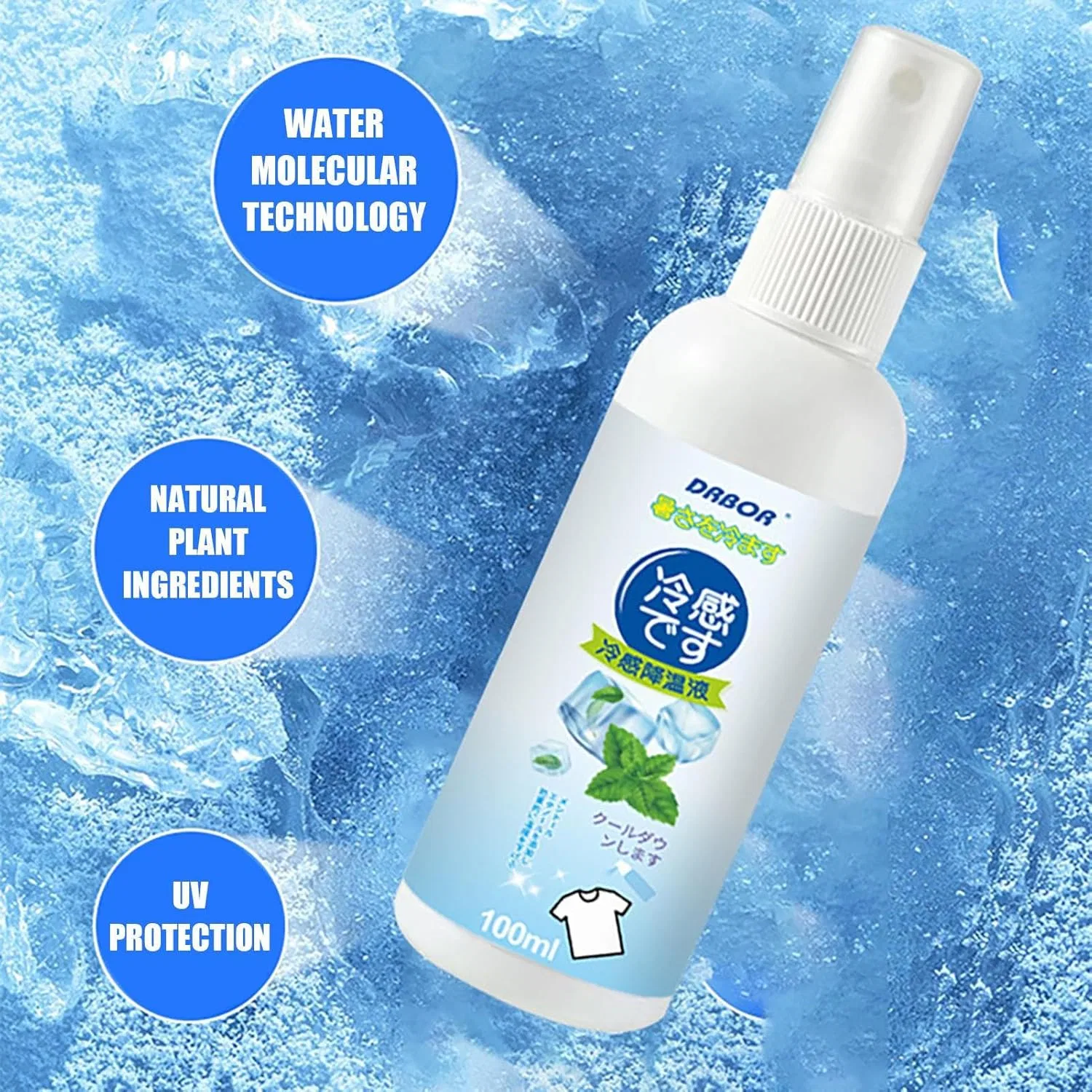 Охлаждающий спрей Summer Cool Spray для лица и тела, 100 мл Generisch — фото 3