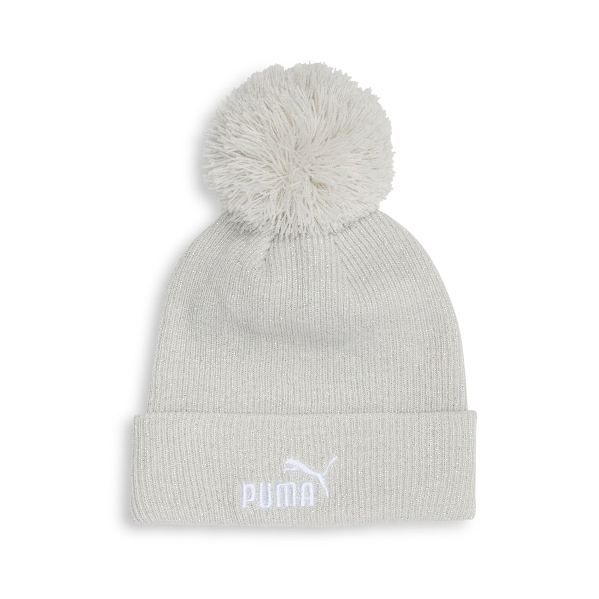 

Женская шапка-бини с помпоном PUMA Ribbed Pom, цвет lt pastel grey