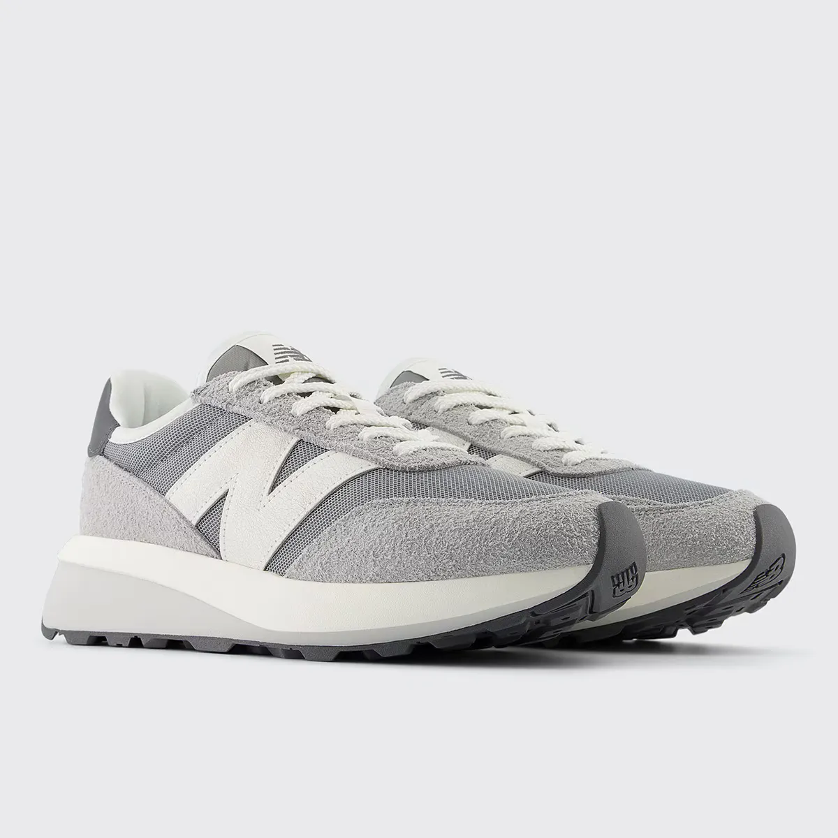 Унисекс повседневные кроссовки U370AH New Balance, серый/белый — фото 2