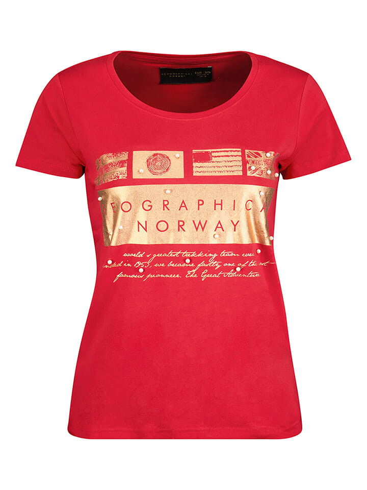 

Футболка Geographical Norway, красный