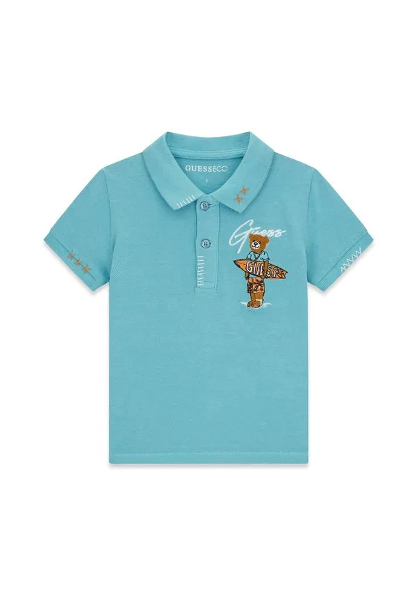 Рубашка-Поло teddybär Guess, Türkis