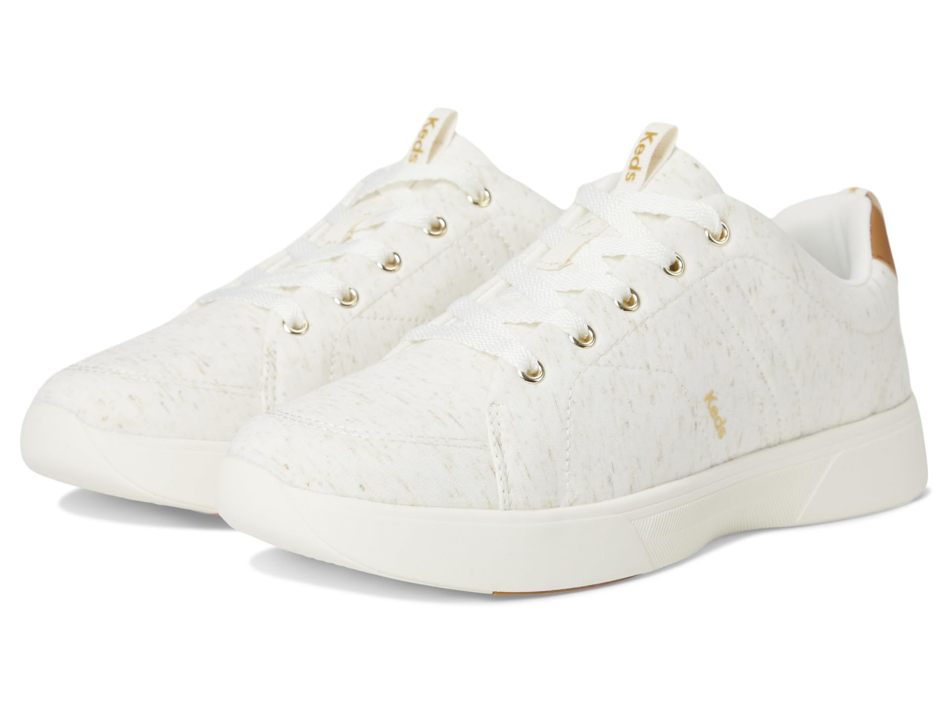 Кроссовки Keds BlissWalk Lace-Up, цвет Cream Speckle Jersey