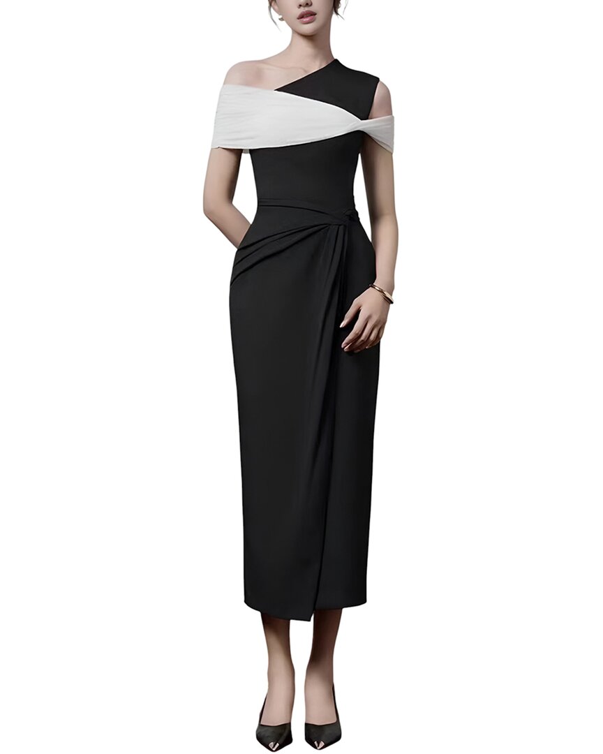 

Платье миди от Сильвии Руфино Silvia Rufino, черный