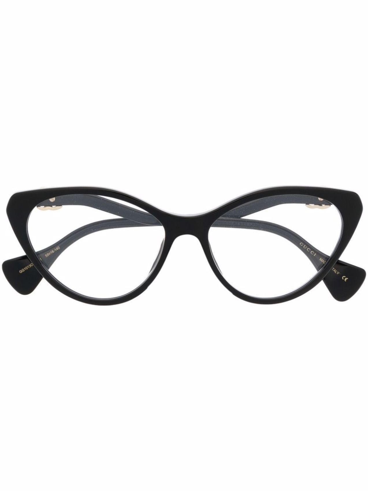 

Gucci Eyewear очки в трапециевидной оправе, черный