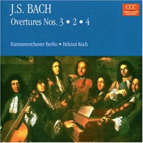 

CD диск Bach: Overtures 2 3 & 4