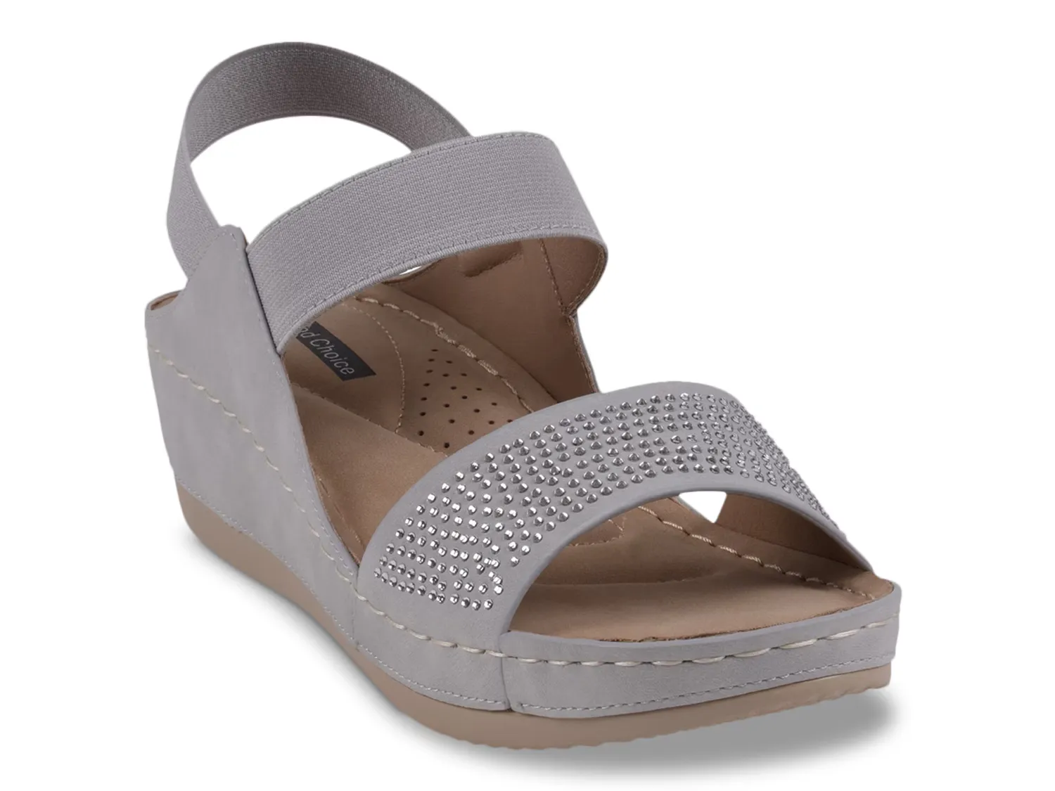 

Сандалии Tammy Wedge Sandal Good Choice, серебряный/металлик