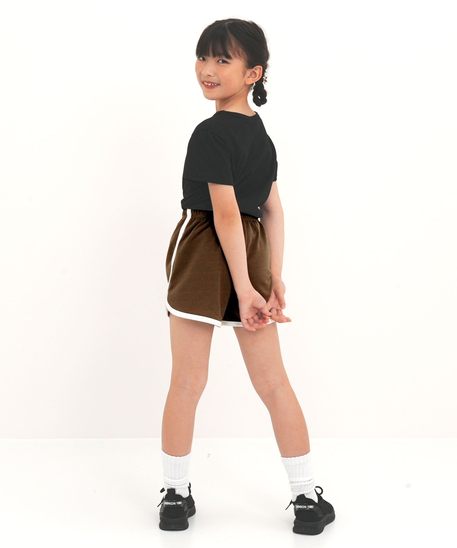 Шорты Bee Shorts, домашняя одежда Stitch, детская одежда для девочек Bee, Light Brown — фото 2