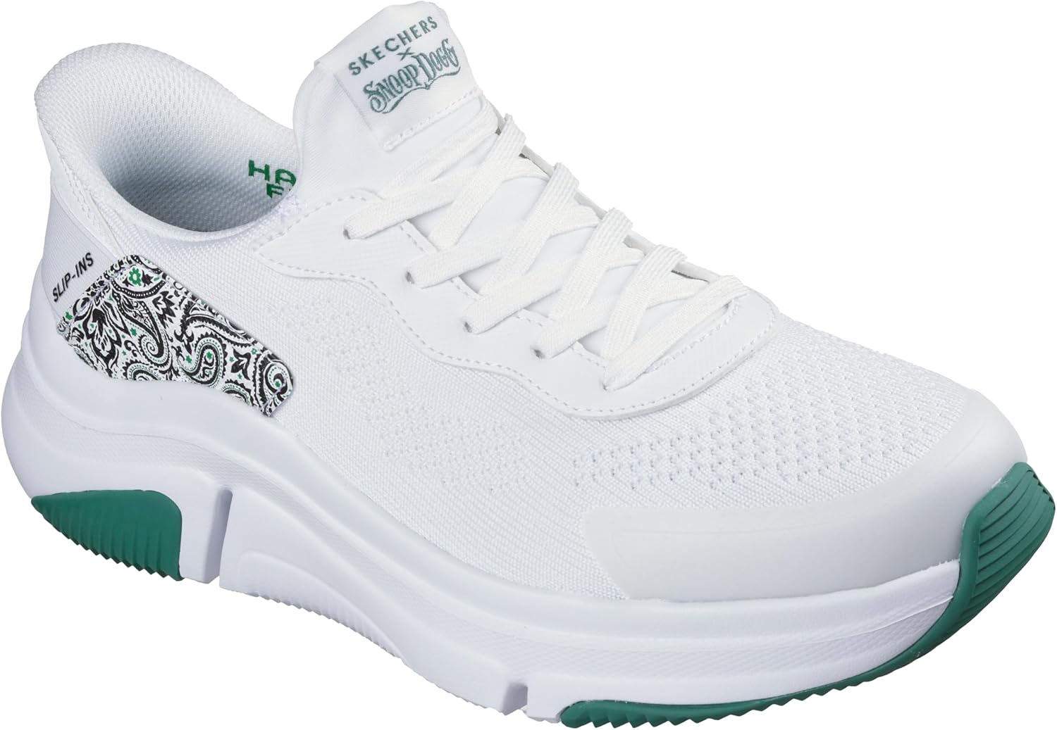 

Мужские слипоны Skechers Snoop Sparrow Flex - Soarin' Hands Free, Wht