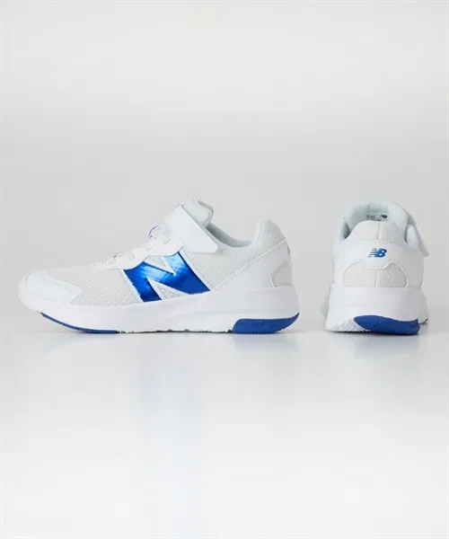Детские кроссовки New Balance 578V1 на липучках и резинках синие — фото 4