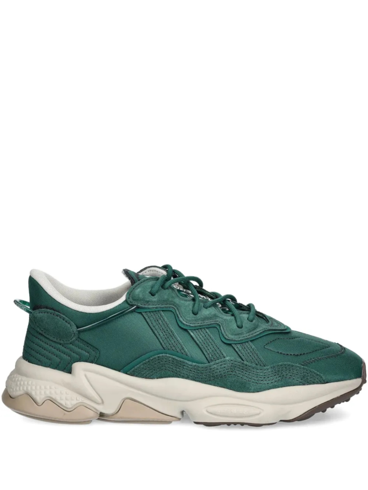 

Кроссовки Adidas Ozweego на шнуровке, зеленый