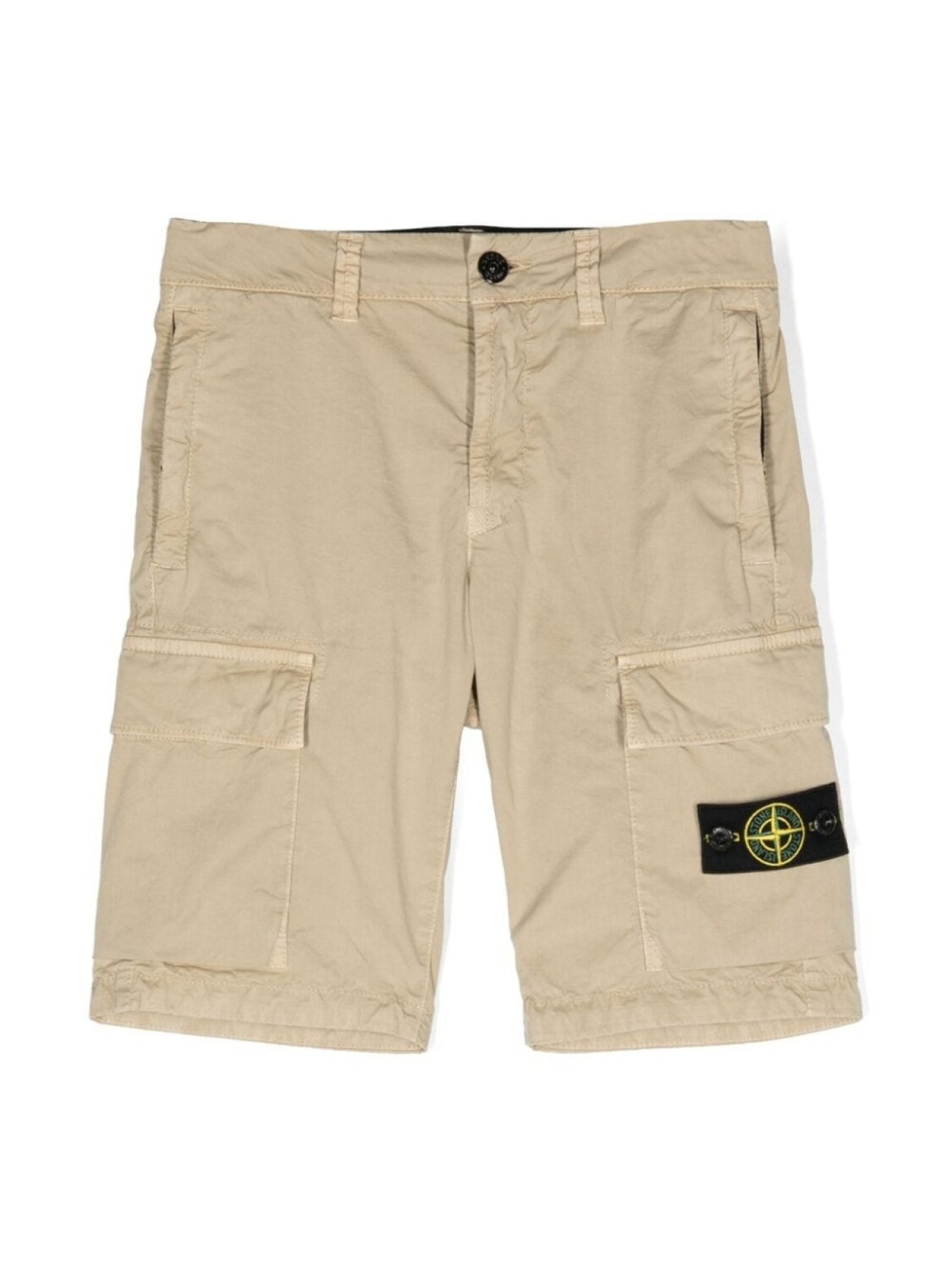 

Stone Island Junior шорты карго с нашивкой-логотипом, нейтральный цвет