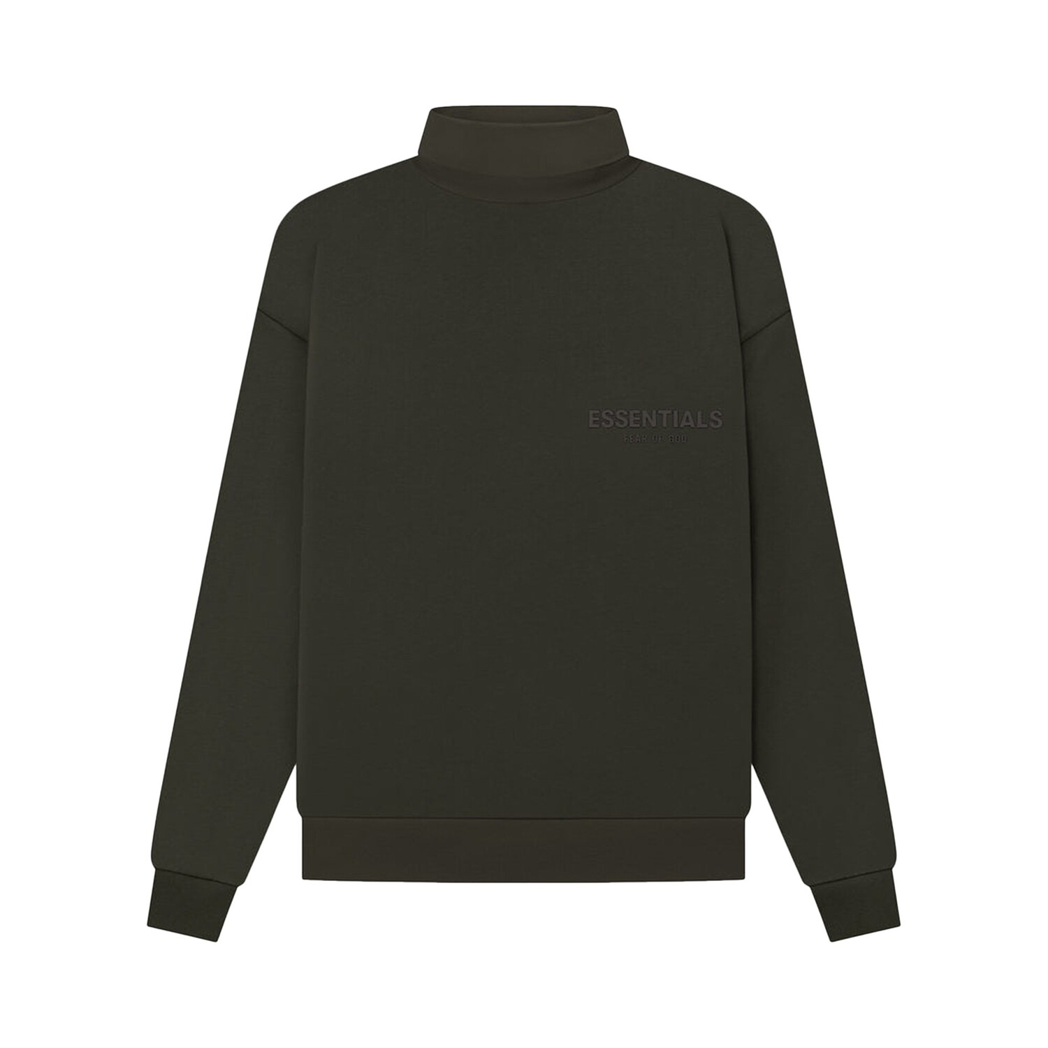

Водолазка Fear of God Essentials Off Black, Черный, Водолазка Fear of God Essentials Off Black