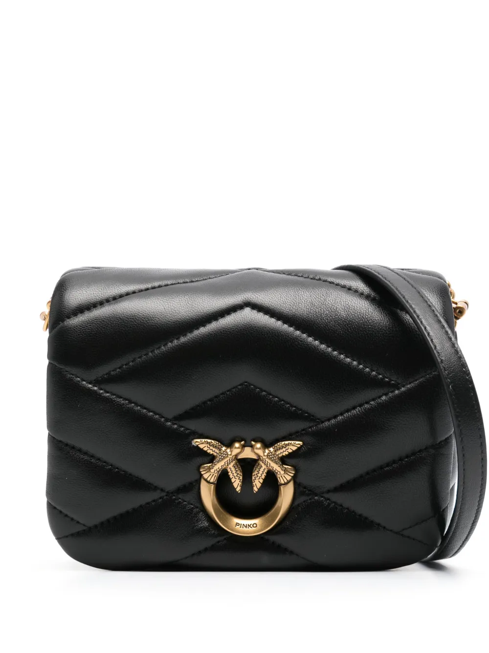 

Сумка через плечо Baby Love Click PINKO, черный