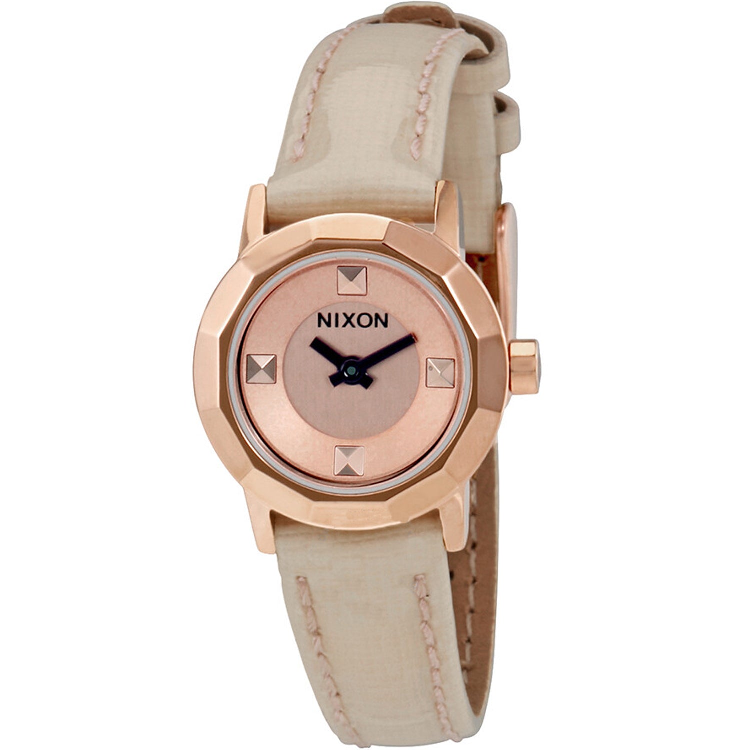 

Женские часы Nixon Mini B с циферблатом из розового золота