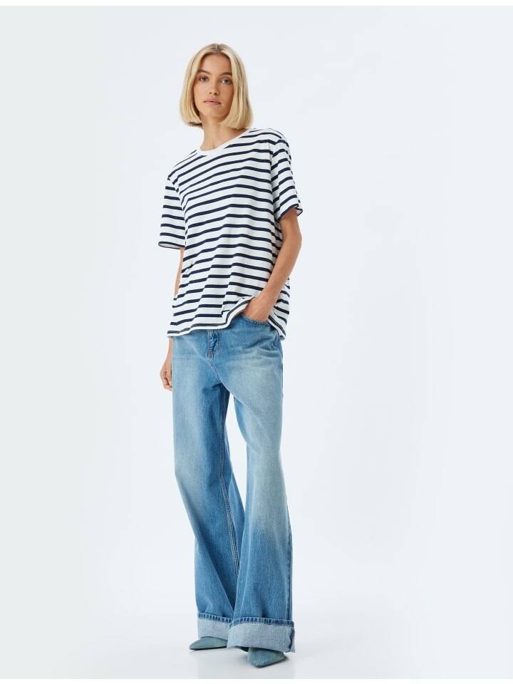 

Футболка KOTON T shirt, цвет marineblau gestreift