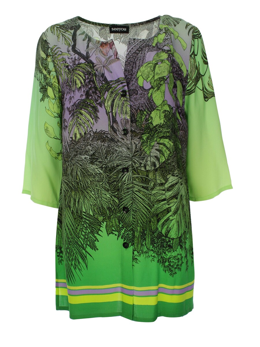 

Блуза SEEYOU BY BIGGI M., Green/Light green