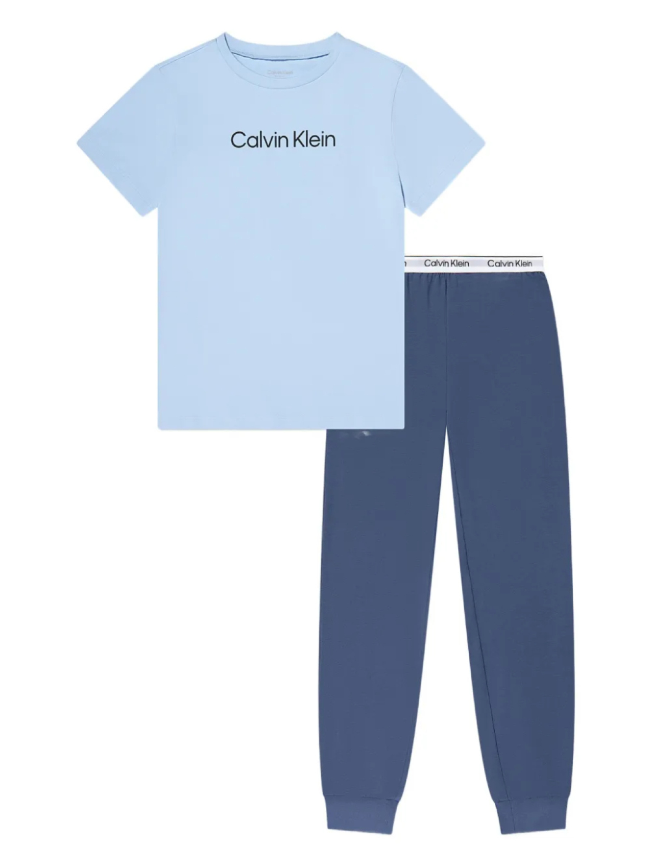 

Calvin Klein Kids пижама с логотипом, синий