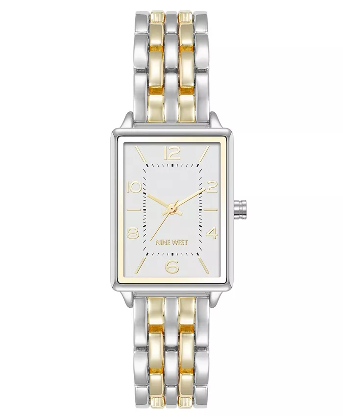 

Женские часы Quartz Casual в серебристом и золотистом тонах из металлического сплава, 23 мм Anne Klein