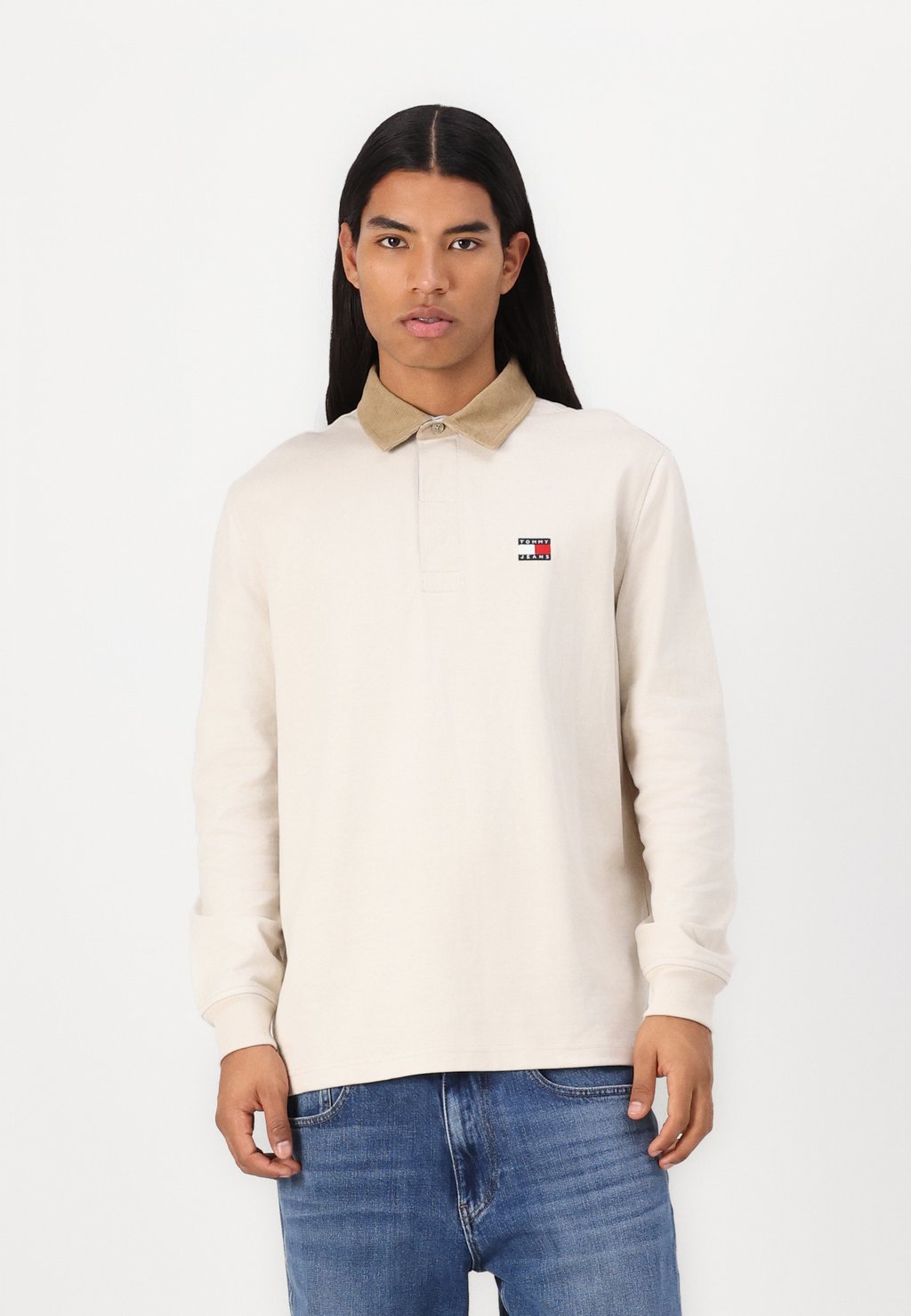 

Поло MIX RUGBY Tommy Jeans, бежевый