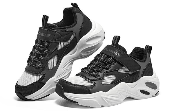 Кроссовки dlites 1.0 'black grey' Skechers, черный — фото 4