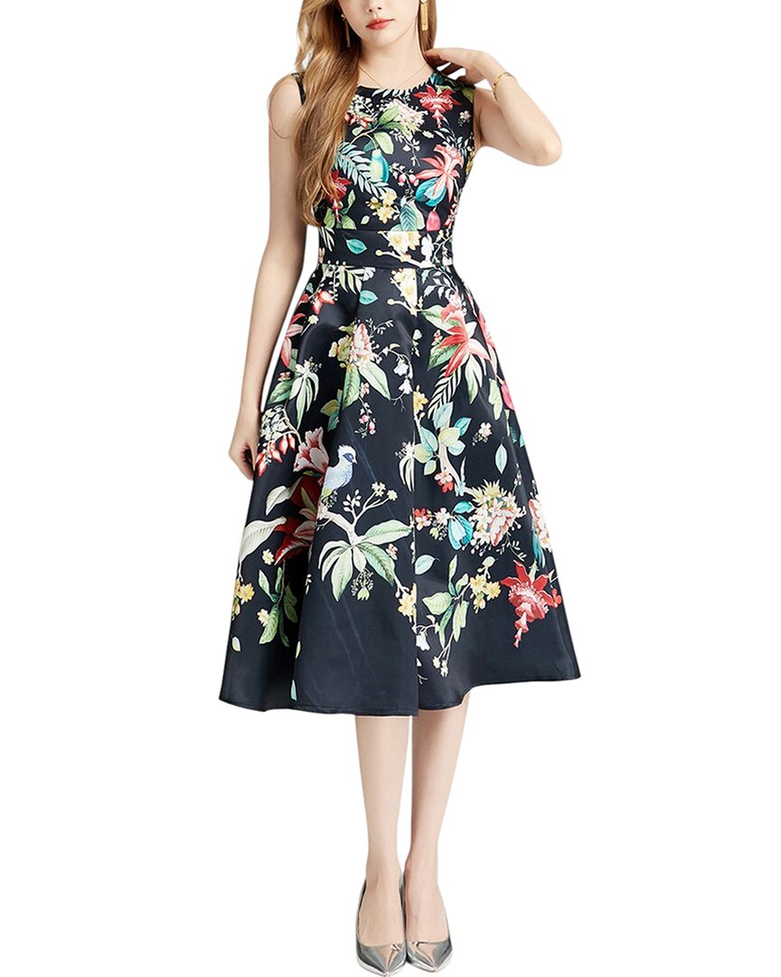 

Леон Гори Миди платье LEON GORI, черный