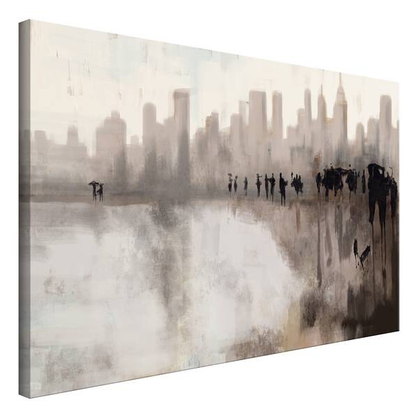 

Фреска Artgeist City in the Rain, серый
