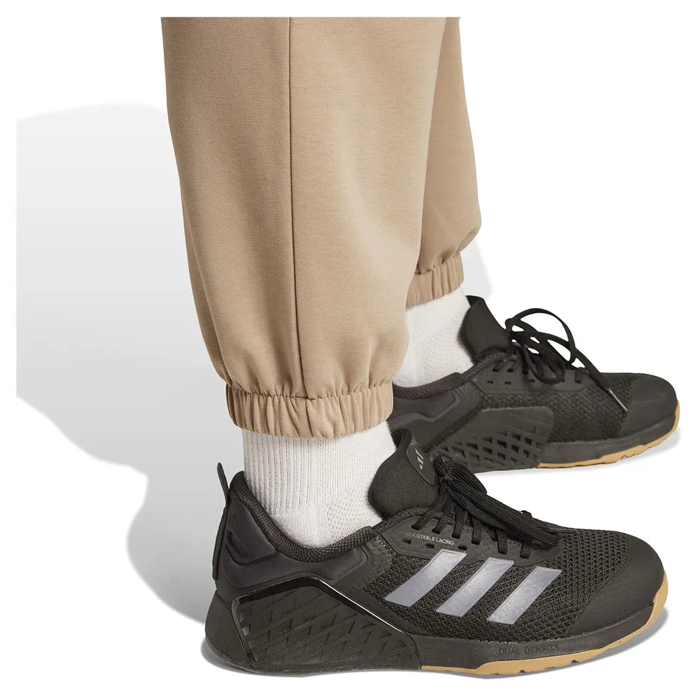 Джоггеры adidas Designed For Training Warm-Up, бежевый — фото 4