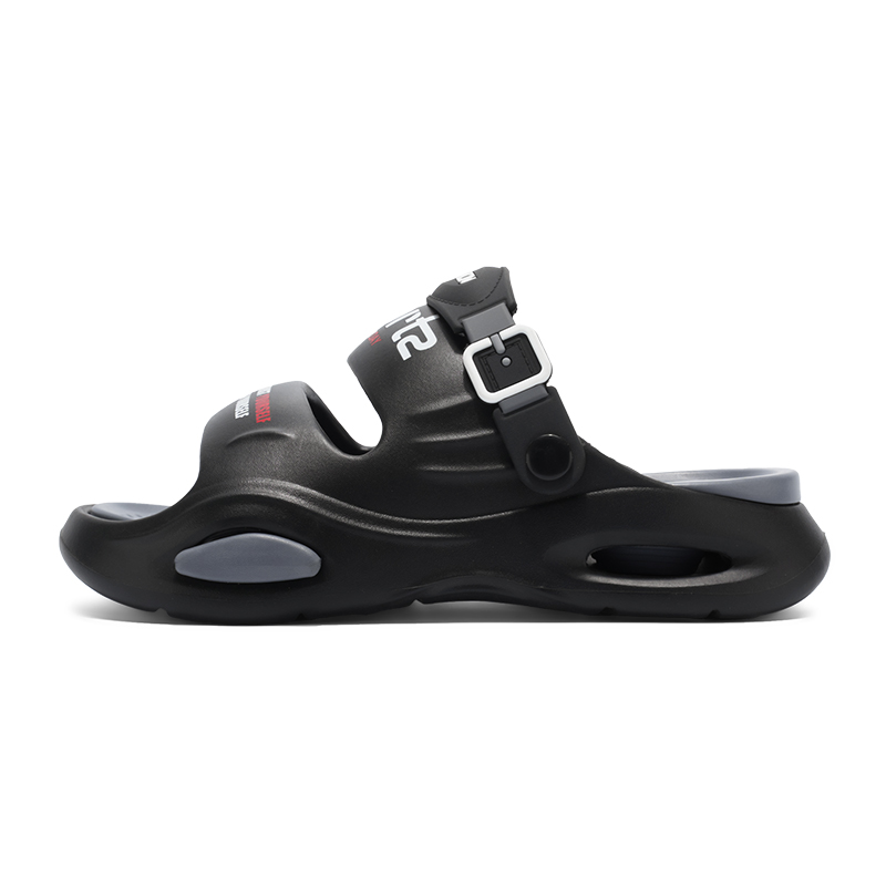 

NANJIREN Пляжные сандалии мужские черно-серые, цвет Black Gray