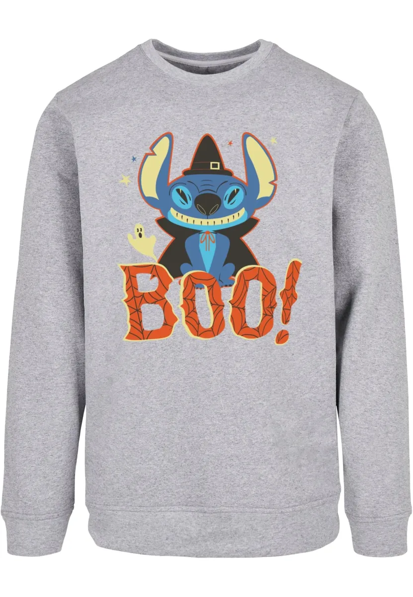 

Свитер с круглым вырезом ABSOLUTE CULT "ABSOLUTE CULT Мужской Disney Lilo and Stitch - Boo Crewneck", серый