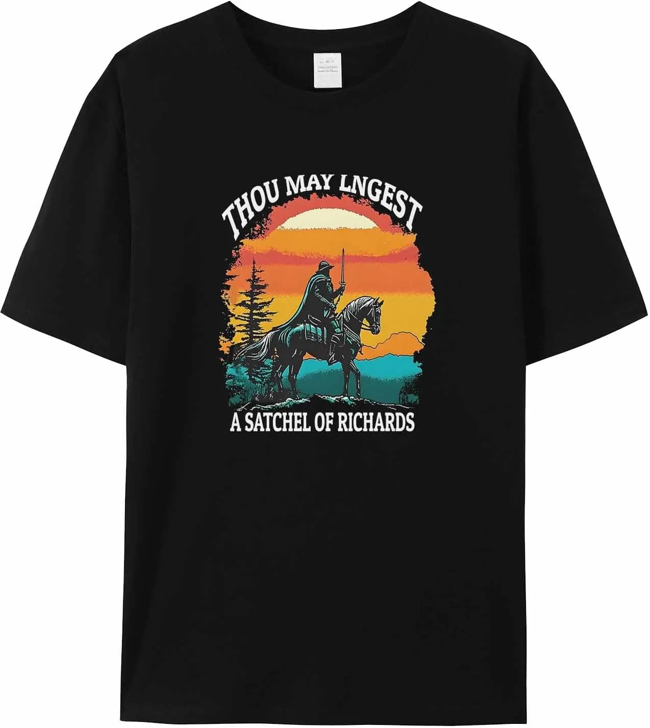 

Футболка мужская Medieval Western Knight Horse jdudh