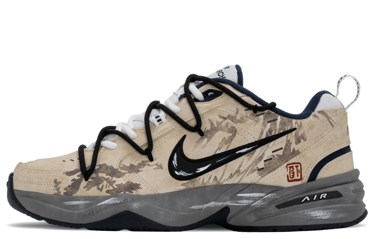 

Nike Кроссовки Air Monarch 4 Chunky, унисекс, низкие, коричневый