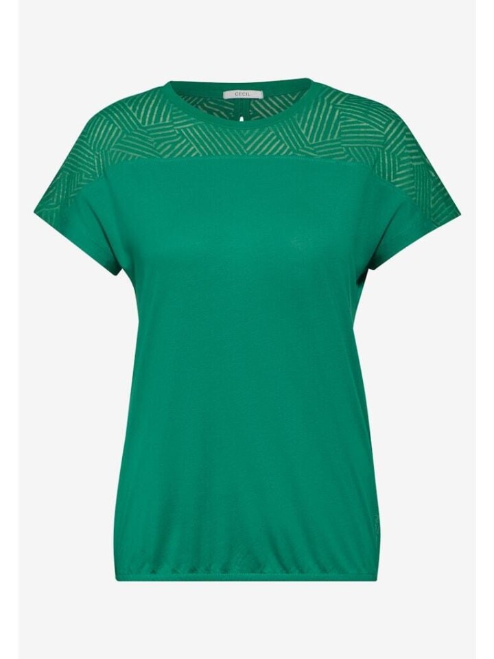 

Футболка Cecil T-Shirt, цвет malachite green