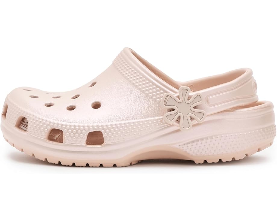 Детские кроксы Crocs Classic Pearl Shine (для малышей) Crocs Kids, Quartz — фото 4