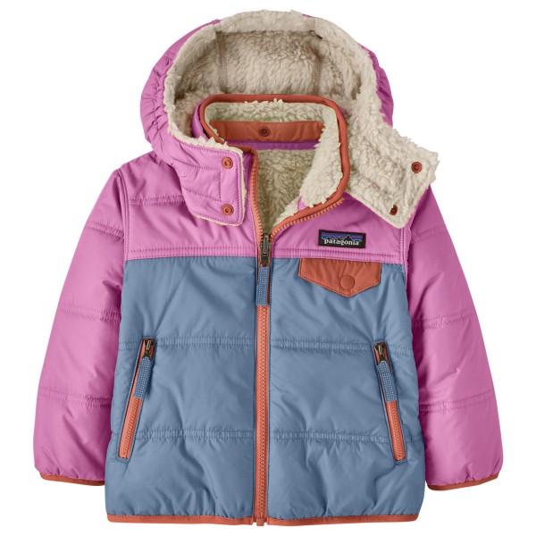 

Детская двусторонняя толстовка с капюшоном Tribbles - зимняя куртка Patagonia, синий