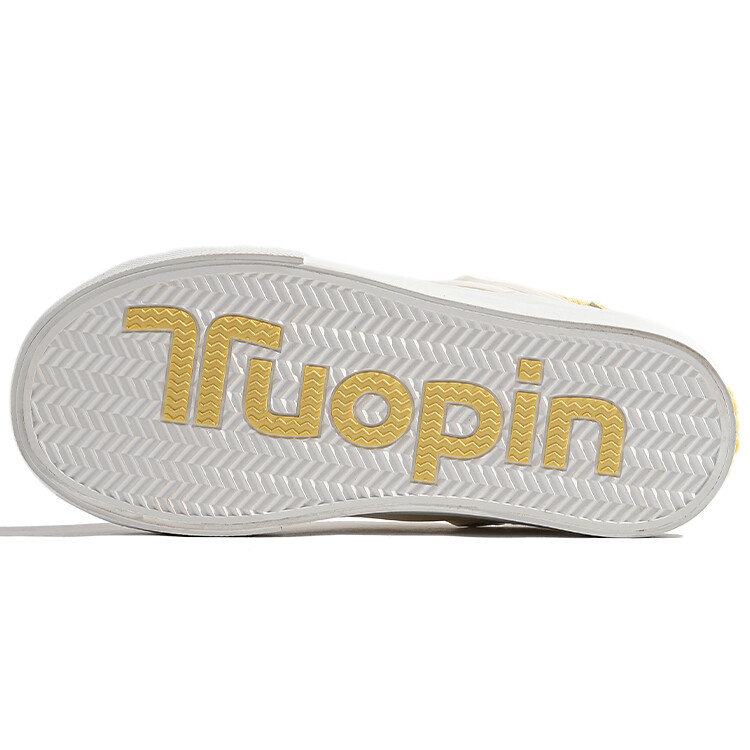 Кеды, обувь для скейтбординга Pie Shoes, женская, низкая Tuopin, цвет Cream White — фото 3