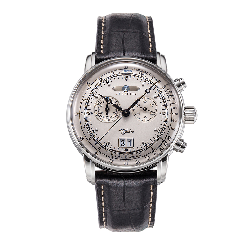 

ZEPPELIN Часы Quartz Movement Men's Watch Watch 42 Silver Dial, 7690-1