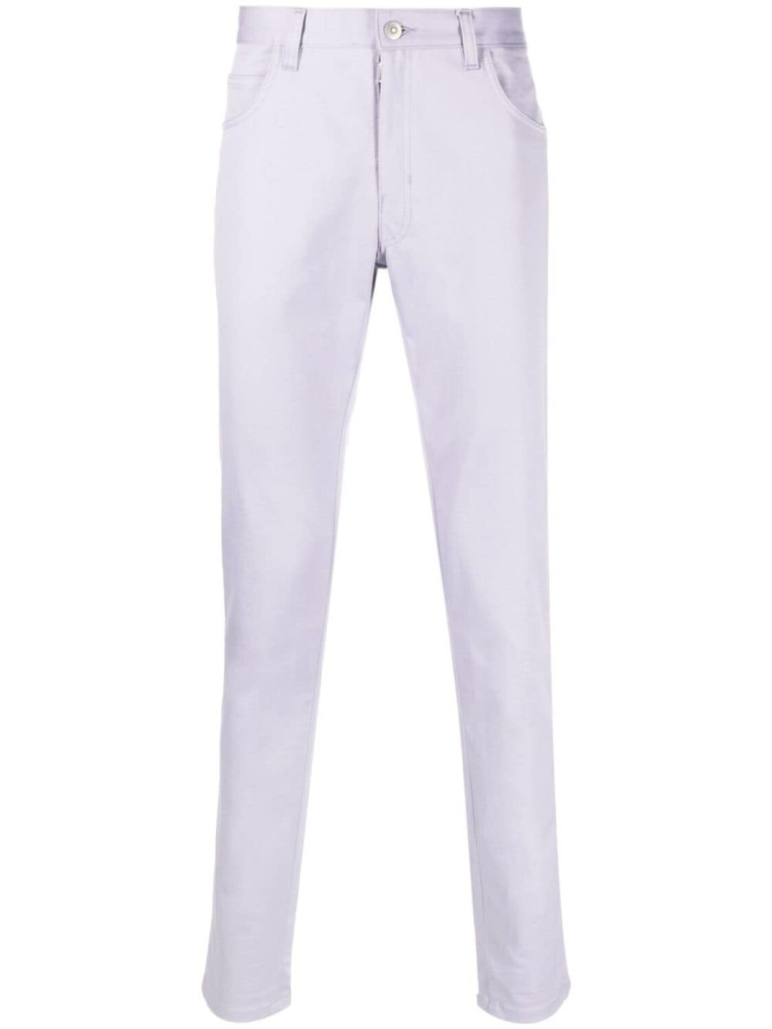

Maison Margiela джинсы Memory Of узкого кроя, фиолетовый