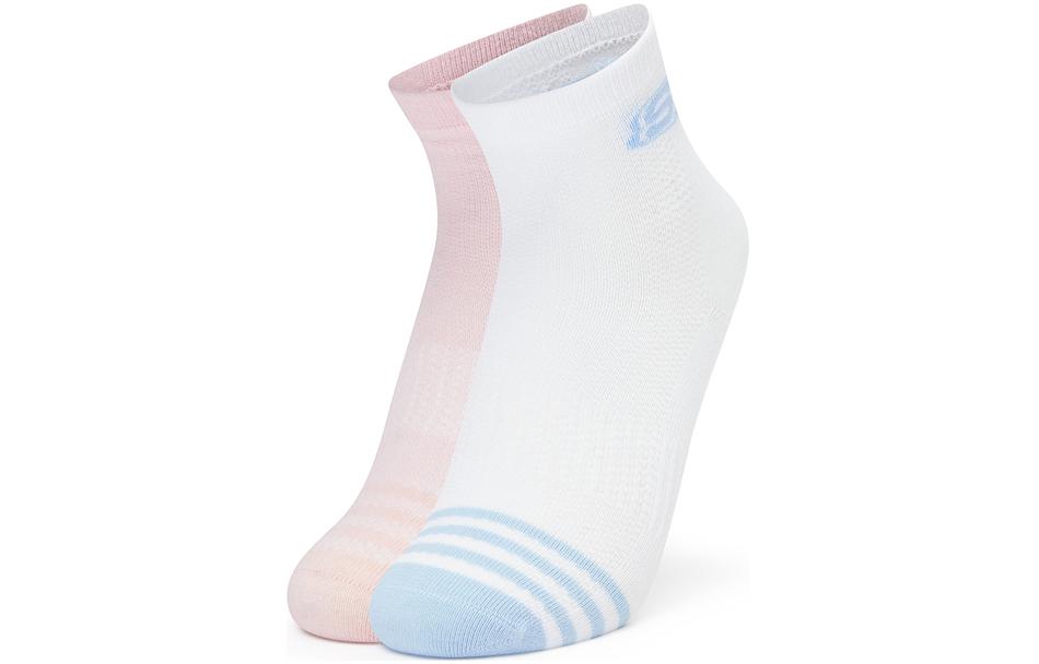 

Детские носки 2 пары Skechers (ярко-белый/нежно-розовый/03UA)
