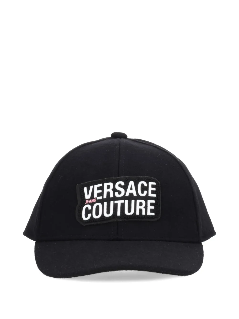 

Бейсболка с нашивкой-логотипом Versace Jeans Couture, черный