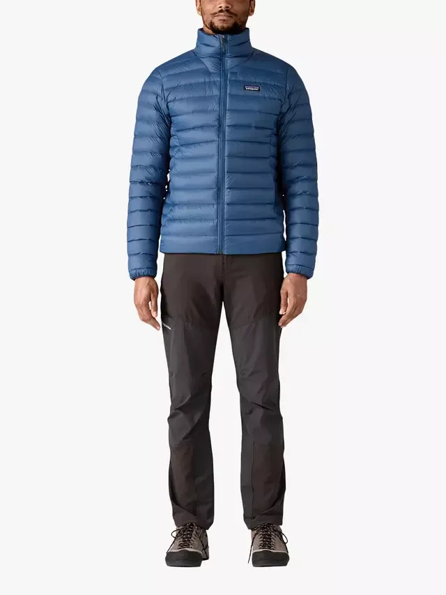 Ветрозащитная куртка Down Sweater Patagonia, Blue — фото 3