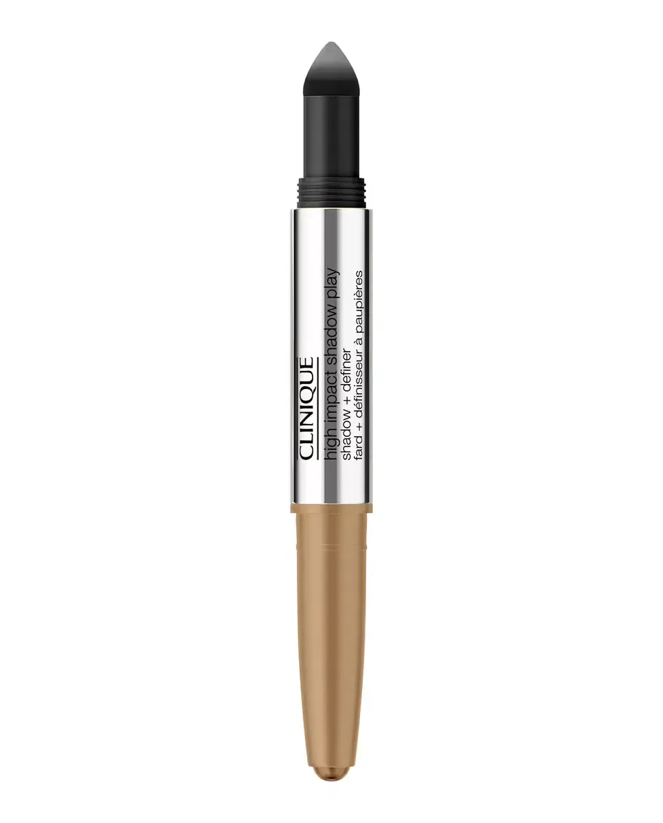 Двойные тени для век в стике High Impact Shadow Play Shadow Definer Clinique, Champagne & Cavier — фото 2