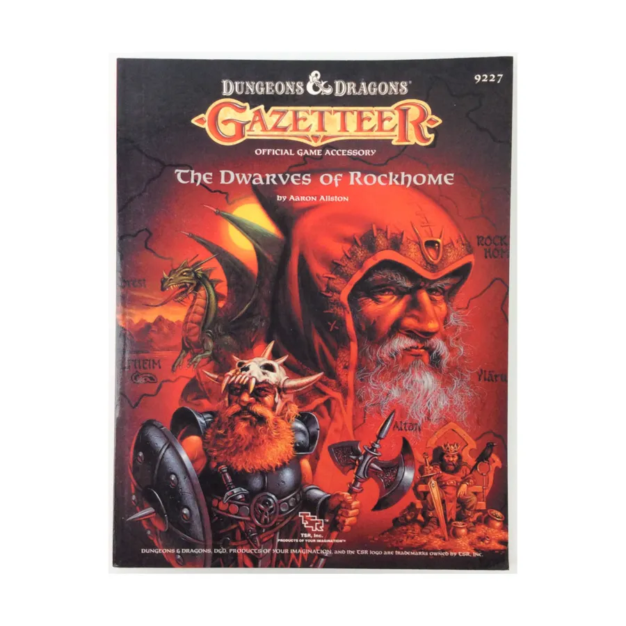 

Dwarves of Rockhome (POD, Standard Color), Basic Dungeons & Dragons (Original Edition) - Gazetteers, мягкая обложка