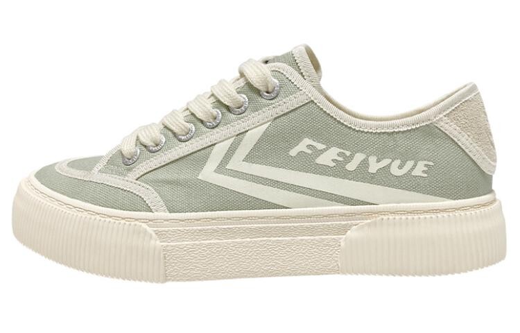 

Холщовые кеды женские с низким верхом Feiyue, бежевый