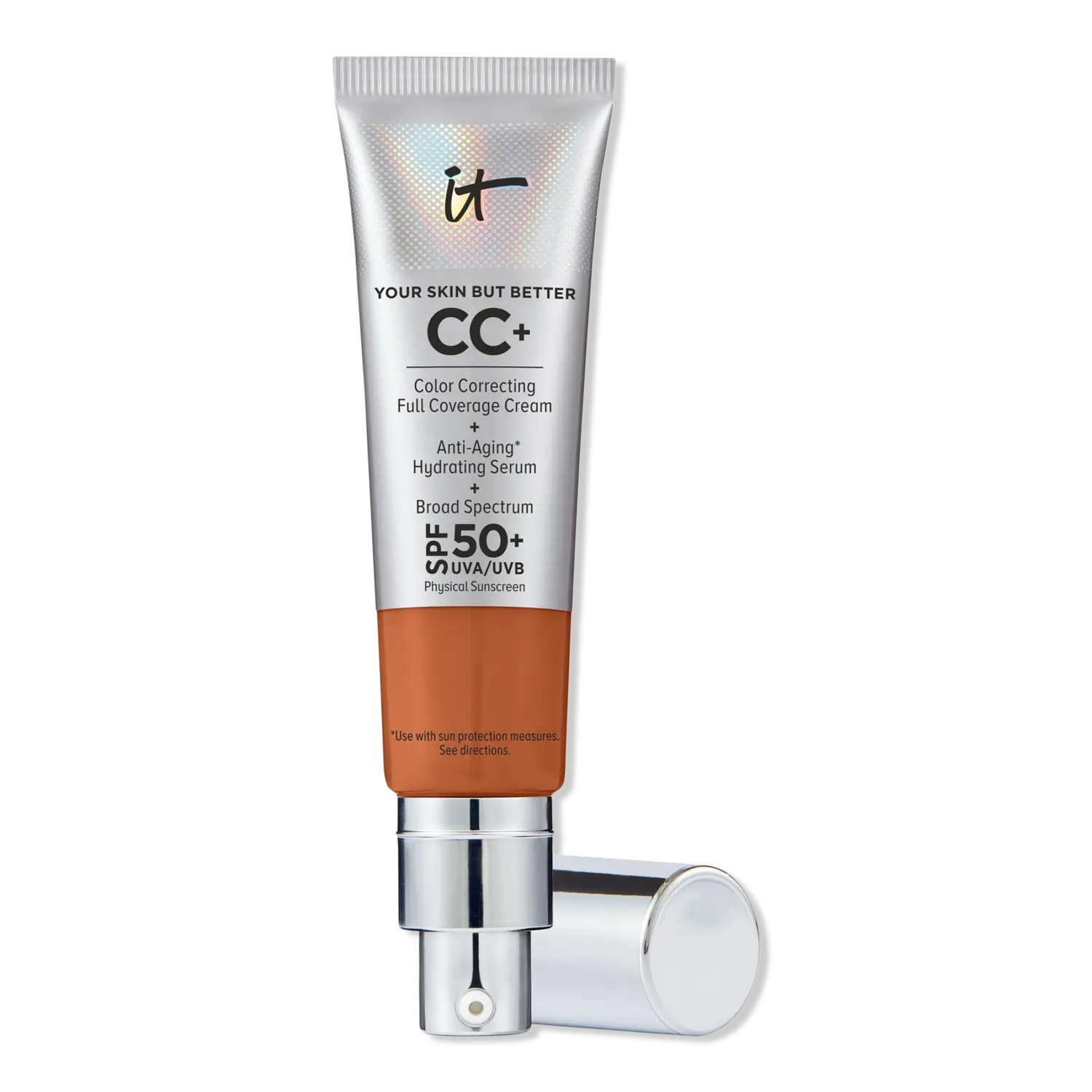 

CC+ крем с SPF 50+ IT Cosmetics, Rich Cool (rich with red undertones)