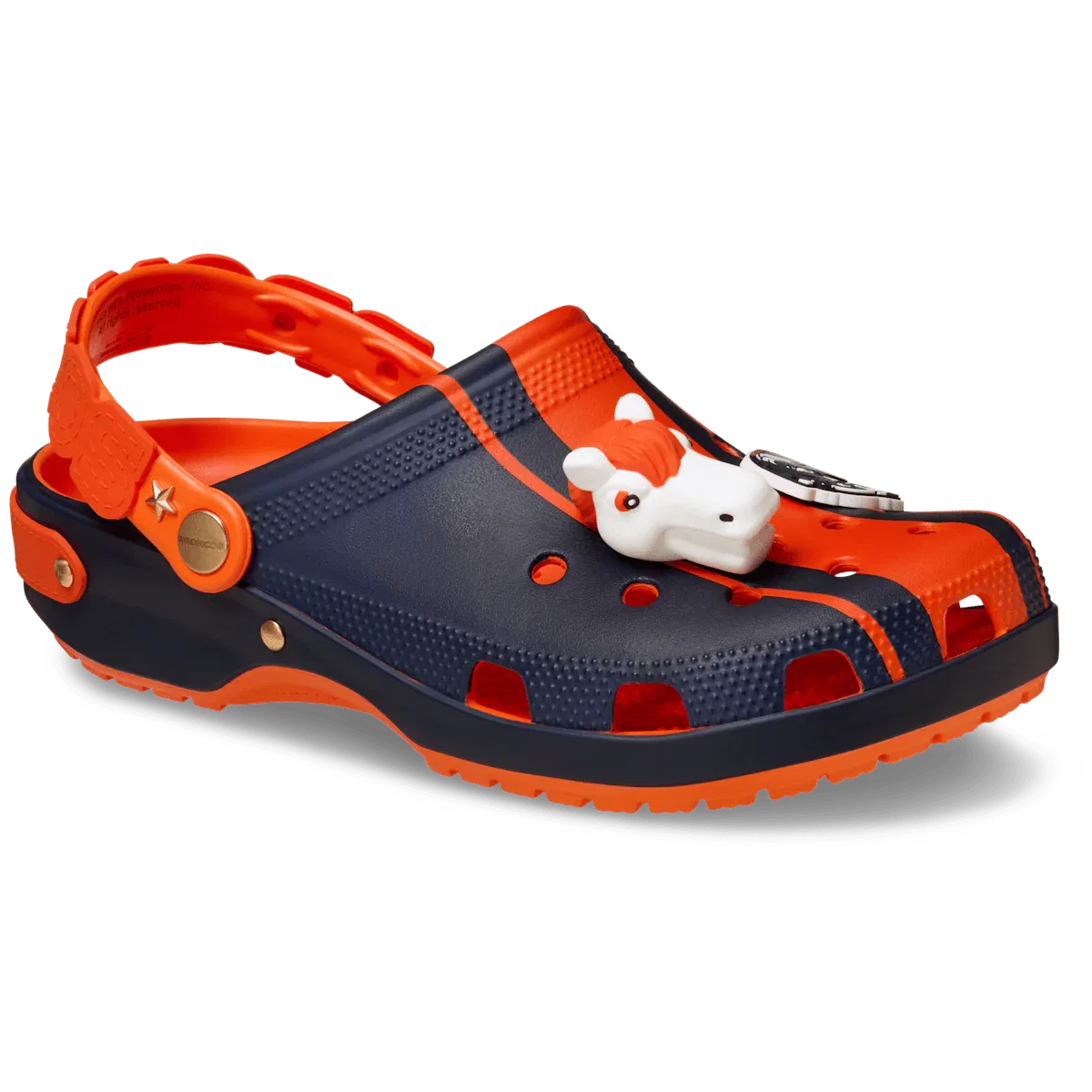 Классические сабо NFL Denver Broncos Crocs, Multi — фото 3