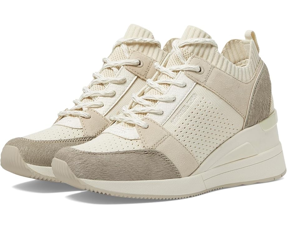 

Кроссовки MICHAEL Michael Kors Georgie Knit Trainer, цвет Bone Multi