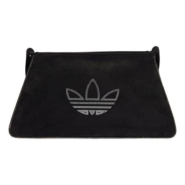 

Сумка rhinestones fake suede shoulder bag 'black' Adidas, черный