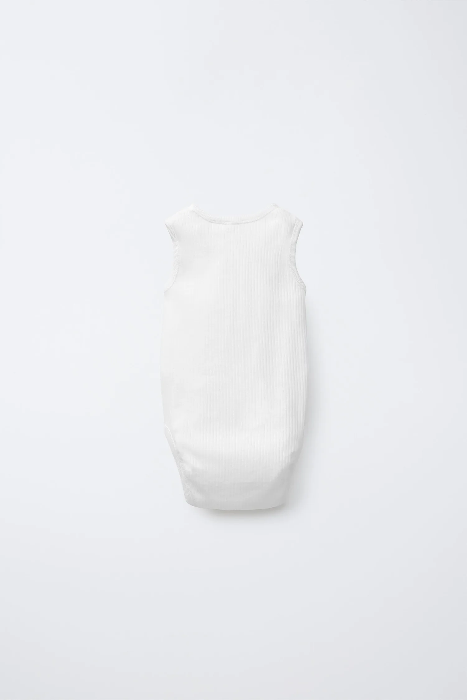 Комплект из 3 боди без рукавов Zara, белый — фото 3