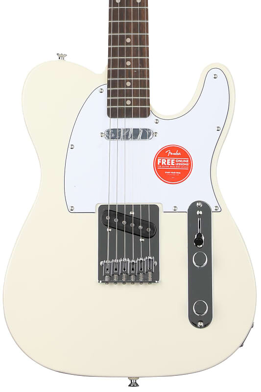 

Электрогитара Squier Affinity Series Telecaster Electric Guitar - Olympic White with Laurel Fingerboard