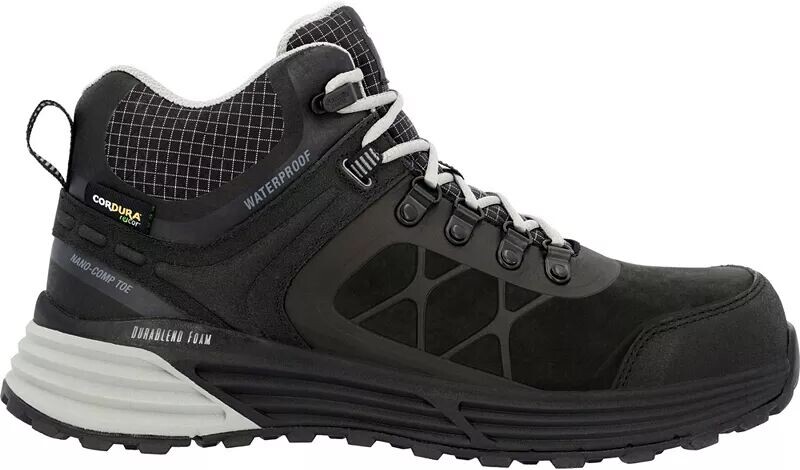 

Мужские рабочие ботинки Georgia Boots 5 дюймов DuraBlend Sport Hiker с композитным носком, черный